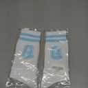 Blue And White-Striped Letter Socks, Sports Socks For Men, Blue Team socks, Friends And Family, Birthday Gift.(Q) (White)