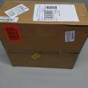 GSSUSA 100 Pack Paper Gift Bags 5.25x3.75x8 Inch Small Brown Paper Bags with Handles Bulk, Brown Kraft Bag for Small Business, Sturdy Grocery Retail Shopping Birthday Party Favor Craft Bag Made in USA