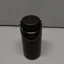 Hydro Flask Micro Water Bottle - Insulated Leak Proof Mini Flask - Stocking Stuffer or White Elephant Gift 6.7 Oz Black