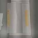 LANTU Car Screen Protector for 2019-2024 Audi A6 A7 Q8& 2020-2024 Audi Q7 Accessories Upper&Lower Navigation Touchscreen Protector Film Tempered Glass HD Clear Anti-Glare (Transparent)