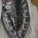 CLORIS 40in Folding Trampoline Trampoline Rebounder Trampoline Fitness Trampoline with Adjustable Foam Handle, with safty Padded Cover Best Gift.