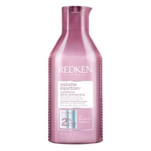 Redken Volume Injection Conditioner For Fine Hair - Adds Lift & Body, Volumizing & Detangling Without Weighing Down, Paraben Free (10.1 Fl Oz (Pack of 1))