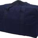 Rothco Canvas Parachute Cargo Bag Extra Large Duffle Bag 75L (Navy Blue)
