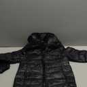 HILEELANG Kids Boy Girl Winter Hooded Puffer Jackets Coats Light Weight Padded Outerwear (5-6 Years, 201#black(cotton Patted))