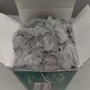 Yaertun Pack of 2 Super Soft Cozy Decorative Throw Pillow Covers Fuzzy Plush Faux Fur Luxury Cushion Cover Pillowcase for Sofa Couch Bed Livingroom 24x24 Inch Grey