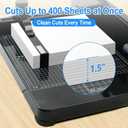 12 Inch Heavy Duty Guillotine Paper Cutter, 400 Sheet Capacity