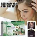 Rosemary Hair Care Gift Set Growth Oil Kit with Spray & RollerHair Repair for Strengthen & Nourish - Natural Treatment with Jojoba Oil for Damaged Hair Care Suitable for Women and Me3.38 Fl Oz