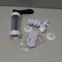 Cookie Press Set, Churro Maker with 12 Discs and 10 Cake Decorating Tips, Cookie Press for Biscuit and Churro 