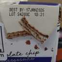 Power Crunch Protein Wafer Bars, High Protein Snacks with Delicious Taste, Chocolate Chip Cheesecake, 1.4 Ounce (12 Count)