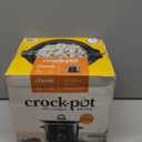 Crock-Pot 2-Quart Manual Slow Cooker, Feeds 2+ People, Great for Small Meals, Dips, & Sides; Removable Stoneware is Oven & Dishwasher-Safe, Black