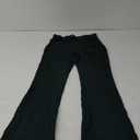 Women's Stretch Business Straight Leg Dress Pants with Pockets Wear to Work Casual Suitpants (Medium, A-dark Green)