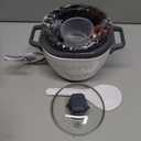 BLACK+DECKER 3-Cup Rice Cooker, RC503, 1.5-cup Uncooked Rice, Steaming Basket, Removable Non-Stick Bowl, One Touch, White