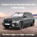 EcoNour Windshield Sunshade Compatible for Mercedes Benz GLS 2020-2025 2026 | Sun Visor for Front Windshield & Window Sun Shade Cover, UV Heat Blocker & Protector, Car Accessories