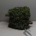 QIANYUN Boxwood Topiary Bush  Artificial Shrubs for Outdoors, Artificial Boxwood Topiary Ball Tree, UV Resistant Evergreen for Front Porch, Garden, Yard & Balcony Decor