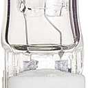 Satco S3162 120V 50-Watt T4 E11 Base Light Bulb, Clear, Pack Of 2