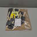 Bates- Foam Paint Brushes, 2 Inch, 16 Pack, Wooden Handle, Sponge Brushes for Painting, Staining, Varnishes, Gluing and DIY Craft Projects on Wood, Metal & More (Black)