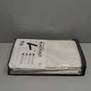 100% Blackout Shield Linen Blackout Curtains for Bedroom 96 Inches Long, Back Tab/Rod Pocket Living Room Drapes, Thermal Insulated Blackout Curtains 2 Panels Set, 50" W x 96" L,Cream