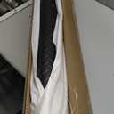 4x8FT Garage Floor Mat, 2.8mm Thickened Flooring Roll for Under Car, Golf Cart Parking Mat, Diamond Plate PVC Rubber Motorcycle Mat, Non-Slip Floor Protector for Garage Warehouse Trailer, Black