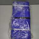 AXIESO Extra Large Moving Bags - 6-Pack Heavy Duty Storage Duffel - Sturdy Backpack Straps Handles, Zippers - Reusable Moving Storage Bags for Clothes - Folding Collapsible Storage Tote Bag Set  Blue