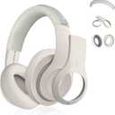 3 in 1 Silicone Case for Beats Studio Pro, Anti-Scratch Ear Pad Case/Shell Cover/Headband Covers for Beats Studio Pro, Accessories Soft Silicone Skin Protector (Apricot)