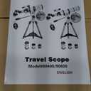 Gskyer Telescope, Telescopes for Adults, 80mm AZ Space Astronomical Refractor Telescope Kids, Adults Astronomy, German Technology Scope