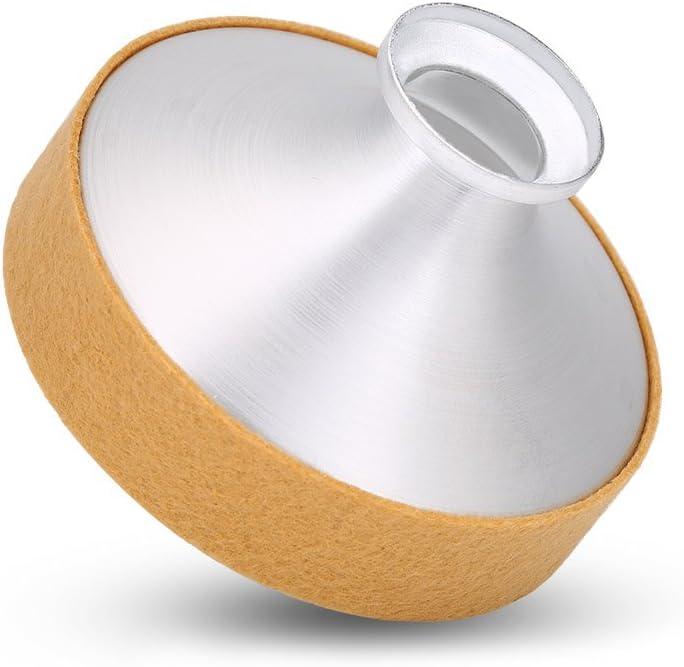 Tenor Sax Mute Eujgoov Aluminum Alloy Saxophone Sound Dampener Accessory for Tenor Saxophone