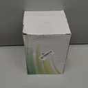 Modern Clear Coaster Set of 8- Glass Coasters for Drinks Crystal Coasters Round Cup Mats Coffee Table Decor for Office, Kitchen, Bar, Dining Room, Living Room, Patio(Amber)