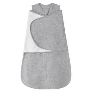 ZIGJOY Sleep Sack Swaddle 1.0 TOG Baby Wearable Blanket 100% Cotton Baby Swaddle Blanket for Newborns 6-12 Months for Boy Girl, Grey