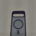 SPIDERCASE Magnetic for Google Pixel 10/Pixel 10 Pro Case, Military Grade Drop Protection Slim Translucent Matte Shockproof Anti-Fingerprint Phone Case for Pixel 10/10 Pro, Blue