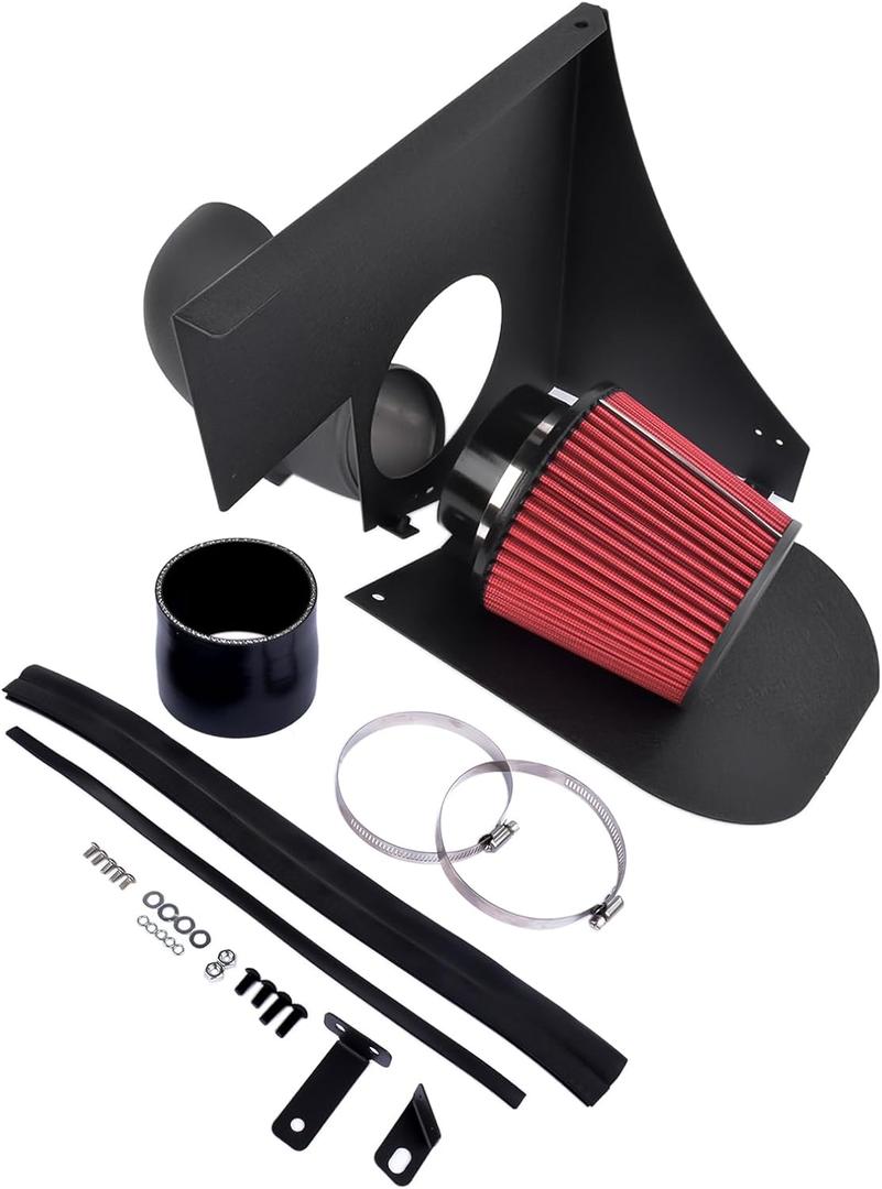 Black Cold Air Intake System Induction Replacement for BMW B58 140i/240i/340i/440i F20 F22 F30 F32 3.0L #KD4192BK Mustrod