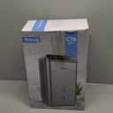 Dehumidifiers for Home (85 OZ Water Tank, 800 sq.ft) Quiet Small Dehumidifier for Basement Bedroom Bathroom with Drain Hose, 3 Gear Timer, Sleep Mode, Auto Shut Off, 7 Color Ambient Light (Classic Silver)