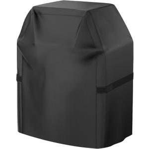 Grill Cover, 40 inch Heavy Duty BBQ Gas Grill Cover for Outdoor Grill, Waterproof, Weather Resistant, Anti-UV, Rip-Proof, Fade Resistant Barbecue Cover with Hook-and-Loop Straps for Most Grills