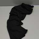 Conceited High Waisted Ultra Soft Leggings for Women - Full Length, Capri Length and Biker Shorts - (Solid - Black, plus size)