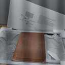 31 Undermount Kitchen Sink Workstation, 31x18 Inch Stainless Steel Kitchen Sink Single Bowl 16 Gauge Deep Handmade Round Corner Under Mount Home Sinks (Brushed Nickel)