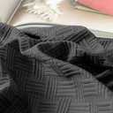 Sofa Cover For L-Seater Black 
