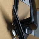 Dasbecan Left Driver Side Mirror Compatible with 2017-2020 Hyundai Elantra Door Mirror Manual Folding No heated Power Adjustment Glass Replace#87610F2260 HY1320224 Black Painted (3Pins)