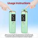 Upgraded Breath Ketone Meter Professional Ketone Breath Analyzer Accuracy Ketosis Breath Tester Breath Ketosis Meter for Keto Lifestyle & Fitness Trace