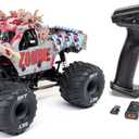Losi 1/18 Mini LMT Zombie 2S 4X4 RTR Brushed Monster Truck Battery & Charger Included Red LOS01026T4, 10.4 x 13.5 x 10.9 inches