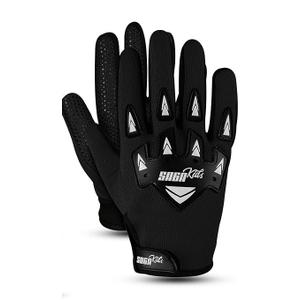 Youth Motocross Gloves – Pro-Grade Protection for Dirt Bike & BMX Riders | High-Performance Gear for Boys & Girls | Built for Future Champions  Small Black
