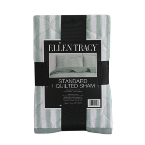 Ellen Tracy Standard 1 Quilted Sham 20x26in 100% Polyester