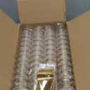 160Pcs Dessert Cups with Golden Spoon,5Oz Clear Plastic Parfait Cups,Mini Appetizer Pudding Cups Disposable Shooter Cups for Fruit Ice Cream Mousse Cake Birthday Party Events Supplies