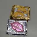 15 Pairs Gold Eye Mask and 15 Pcs Collagen Crystal Lip Mask, Under Eye Patches and Lip Pads,Collagen Crystal Mask Set for Moisturizing, Reducing Fine Lines & Dark Circles for Valentines Day Gifts