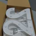 Graduation Decorations 2026 Deals - 8 LED Marquee Light Up Letters 'GRAD 2026' - Class of 2026 Ornaments Sign for Kindergarten High School College Wall Table Centerpieces Decor Party Supplies