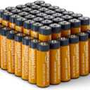 Amazon Basics 48-Pack AA Alkaline High-Performance Batteries, 1.5 Volt, 10-Year Shelf Life