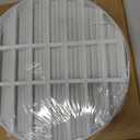Hon&Guan 18 Inch Round Aluminum Gable Vent with Screen for Attic & Shed