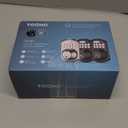 TEEHO TE002 Fingerprint Door Lock - Keyless Entry Door Lock - Electronic Keypad Deadbolt - Smart Locks for Front Door - Auto Lock - Easy Installation - Satin Nickel