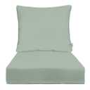 Cast Greens & Blues Deep Seating Pillow Back Chair Cushion Set, 3 Pack