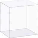 MECCANIXITY Acrylic Display Case Box Clear Dustproof Protection Showcase 14.1x8.3x12.2 Inch for Collectibles Display