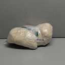 Flower Throw Pillow, Cute Flower Shaped Pillow Decorative Throw Pillow for Bed Couch, Soft Daisy Pillows Floor Seating Cushion Cushions (14.9 Inch Ivory+Brown)