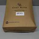 Cozy Bliss Deluxe Sheared Rabbit Faux Fur Throw Blanket, Soft Fuzzy High-Low Sculpted Plush Blanket for Couch, Cozy Home Accent, All Season Use, Black 60"x80"